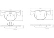 2001 BMW 740i - Front Ceramic Brake Pad Set, 4.4L 8Cyl, enginedesignationname: M62, PRIME Series