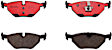 P06025N Rear NAO Series Ceramic Brake Pad Set