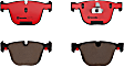 P06026N Rear NAO Series Ceramic Brake Pad Set