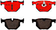 2010 BMW 528i - Rear Ceramic Brake Pad Set, PRIME Series