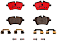 P06036N Front NAO Series Ceramic Brake Pad Set
