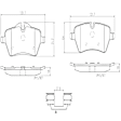 P06051N Front PRIME Series Ceramic Brake Pad Set