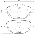 P06064 Rear Low-Met Series Low-Metallic Brake Pad Set