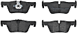 2019 BMW 330i GT xDrive - Rear Low-Metallic Brake Pad Set, 2.0L 4Cyl, PRIME Series