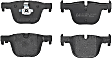 P06072 Rear PRIME Series Low-Metallic Brake Pad Set
