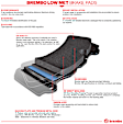 P06081 Front Low-Met Series Low-Metallic Brake Pad Set