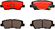 2014 Cadillac CTS - Rear Ceramic Brake Pad Set, PRIME Series