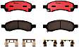 2006 Buick Rainier - Front Ceramic Brake Pad Set, PRIME Series