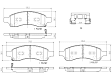 2006 Buick Rainier - Front Ceramic Brake Pad Set, PRIME Series