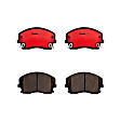 P11019N Front NAO Series Ceramic Brake Pad Set