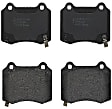 2010 Jeep Grand Cherokee - Rear Low-Metallic Brake Pad Set, 6.1L 8Cyl, PRIME Series