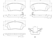 P16013N Front PRIME Series Ceramic Brake Pad Set