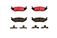 2003 Dodge Ram 1500 - Rear Ceramic Brake Pad Set, NAO Series
