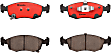 P23168N Front PRIME Series Ceramic Brake Pad Set