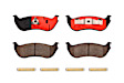 2003 Ford Explorer - Rear Ceramic Brake Pad Set, 14.6 (mm) Thickness, NAO Series