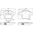 P24076N Front PRIME Series Ceramic Brake Pad Set