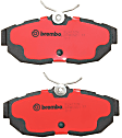 2014 Ford Mustang - Rear Ceramic Brake Pad Set, PRIME Series