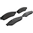 P24231 Rear PRIME Series Low-Metallic Brake Pad Set