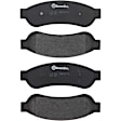P24231 Rear PRIME Series Low-Metallic Brake Pad Set