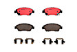 P28023N Front NAO Series Ceramic Brake Pad Set
