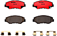 P28035N Front NAO Series Ceramic Brake Pad Set