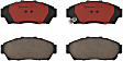 P28048N Front PRIME Series Ceramic Brake Pad Set