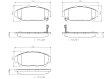 P28048N Front PRIME Series Ceramic Brake Pad Set