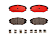 2004 Honda Odyssey - Front Ceramic Brake Pad Set, 3.5L 6Cyl, PRIME Series