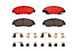 2013 Honda Insight - Front Ceramic Brake Pad Set, PRIME Series