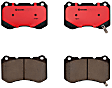 2006 Acura TL - Front Ceramic Brake Pad Set, Manual Transaxle, PRIME Series