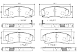 P28087N Front PRIME Series Ceramic Brake Pad Set