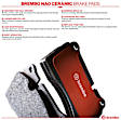 P28097N Rear PRIME Series Ceramic Brake Pad Set