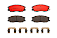 2003 Kia Sorento - Front Ceramic Brake Pad Set, 3.5L 6Cyl, PRIME Series