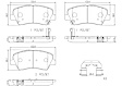 P30073N Front PRIME Series Ceramic Brake Pad Set