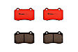 2004 Jaguar XJR - Rear Ceramic Brake Pad Set, 4.2L 8Cyl, Without Electric Parking Brake, PRIME Series