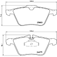 2017 Jaguar XJ - Front Low-Metallic Brake Pad Set, AWD, PRIME Series