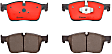 2018 Jaguar XF - Front Ceramic Brake Pad Set, With 350mm Brakes, PRIME Series
