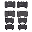 2015 Dodge Challenger - Front Low-Metallic Brake Pad Set, PRIME Series