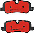 2014 Land Rover LR4 - Rear Ceramic Brake Pad Set, 3.0L 6Cyl, PRIME Series