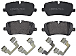 2018 Land Rover Discovery - Rear Low-Metallic Brake Pad Set, 3.0L 6Cyl, PRIME Series