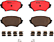 2015 Mazda MX-5 Miata - Front Ceramic Brake Pad Set, 2.0L 4Cyl, PRIME Series