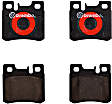 P50009N Rear PRIME Series Ceramic Brake Pad Set