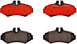 P50020N Rear PRIME Series Ceramic Brake Pad Set