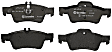 P50052 Rear PRIME Series Low-Metallic Brake Pad Set