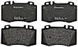 2004 Mercedes Benz E500 - Front Low-Metallic Brake Pad Set, 5.0L 8Cyl, PRIME Series