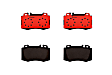 2003 Mercedes Benz C32 AMG - Front Ceramic Brake Pad Set, 3.2L 6Cyl, PRIME Series