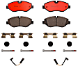 P50085N Front PRIME Series Ceramic Brake Pad Set