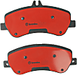 2011 Mercedes Benz GLK350 - Front Ceramic Brake Pad Set, 3.5L 6Cyl, PRIME Series