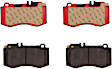 2011 Mercedes Benz E550 - Front Ceramic Brake Pad Set, 5.5L 8Cyl, engdesig: 273.971, PRIME Series