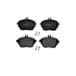 P50093 Low-Met Series Low-Metallic Brake Pad Set